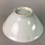 Japanese Porcelain Sake Cup Vtg Guinomi Sakazuki Folding Fan Design GU450