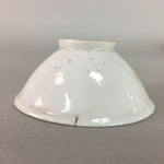 Japanese Porcelain Sake Cup Vtg Guinomi Sakazuki Folding Fan Design GU618