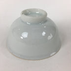 Japanese Porcelain Sake Cup Vtg Hexagram Bird Design Guinomi Ochoko G19