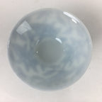 Japanese Porcelain Sake Cup Vtg Leaves Kohai Guinomi Ochoko Sakazuki G42