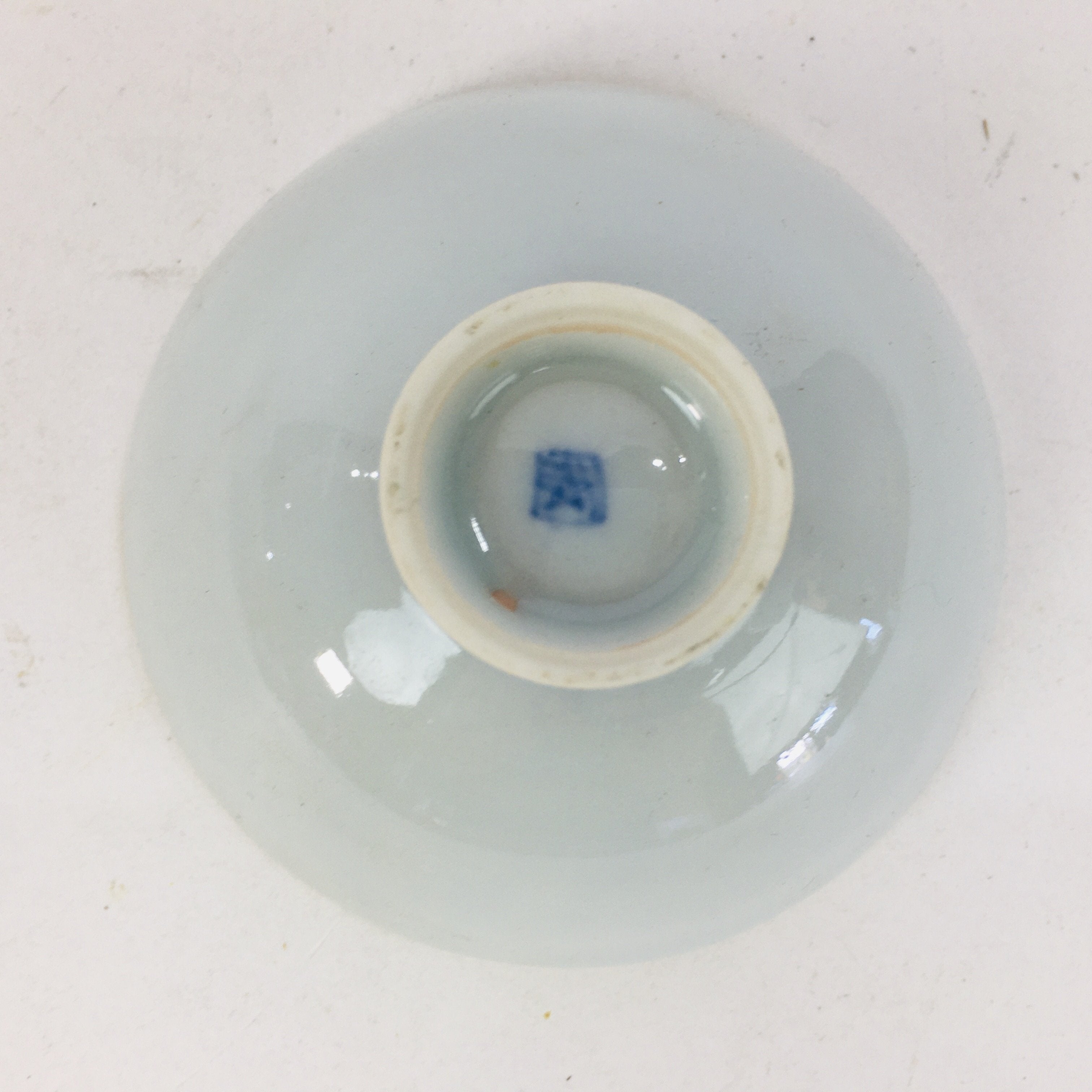 Japanese Porcelain Sake Cup Vtg ＆Lucky Gots Jyurojin Turtle Guinomi Ochoko GU953