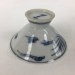 Japanese Porcelain Sake Cup Vtg Phoenix Kohai Guinomi Ochoko Sakazuki G44