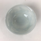 Japanese Porcelain Sake Cup Vtg Sometsuke Warbler Guinomi Ochoko G13