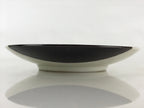 Japanese Porcelain Side Plate Vtg Brown White Glaze Small Plate Kozara Torizara