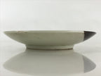 Japanese Porcelain Side Plate Vtg Brown White Glaze Small Plate Kozara Torizara