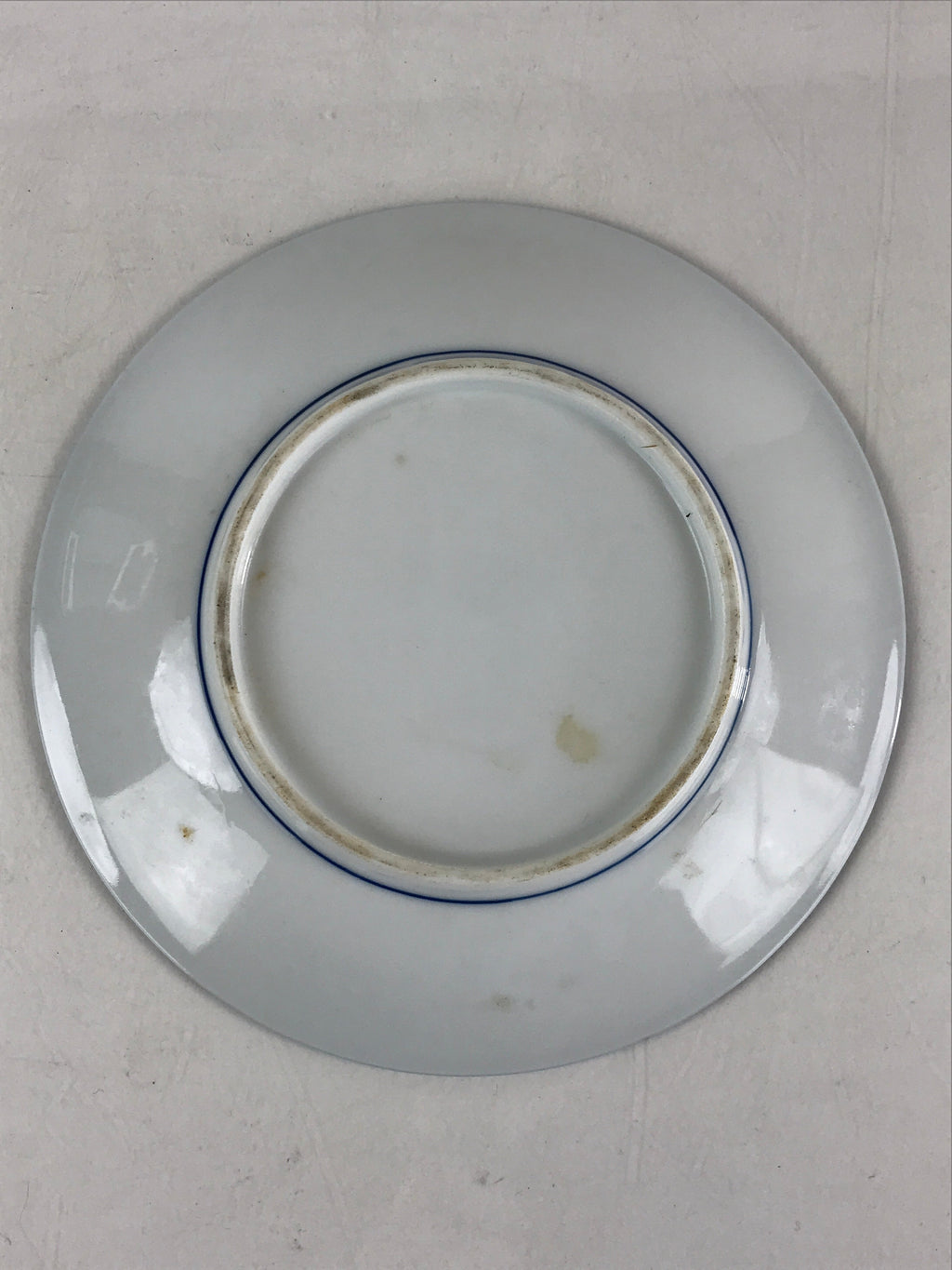 Japanese Porcelain Side Plate Vtg Pine Tree Small Plate Kozara Torizara White PY