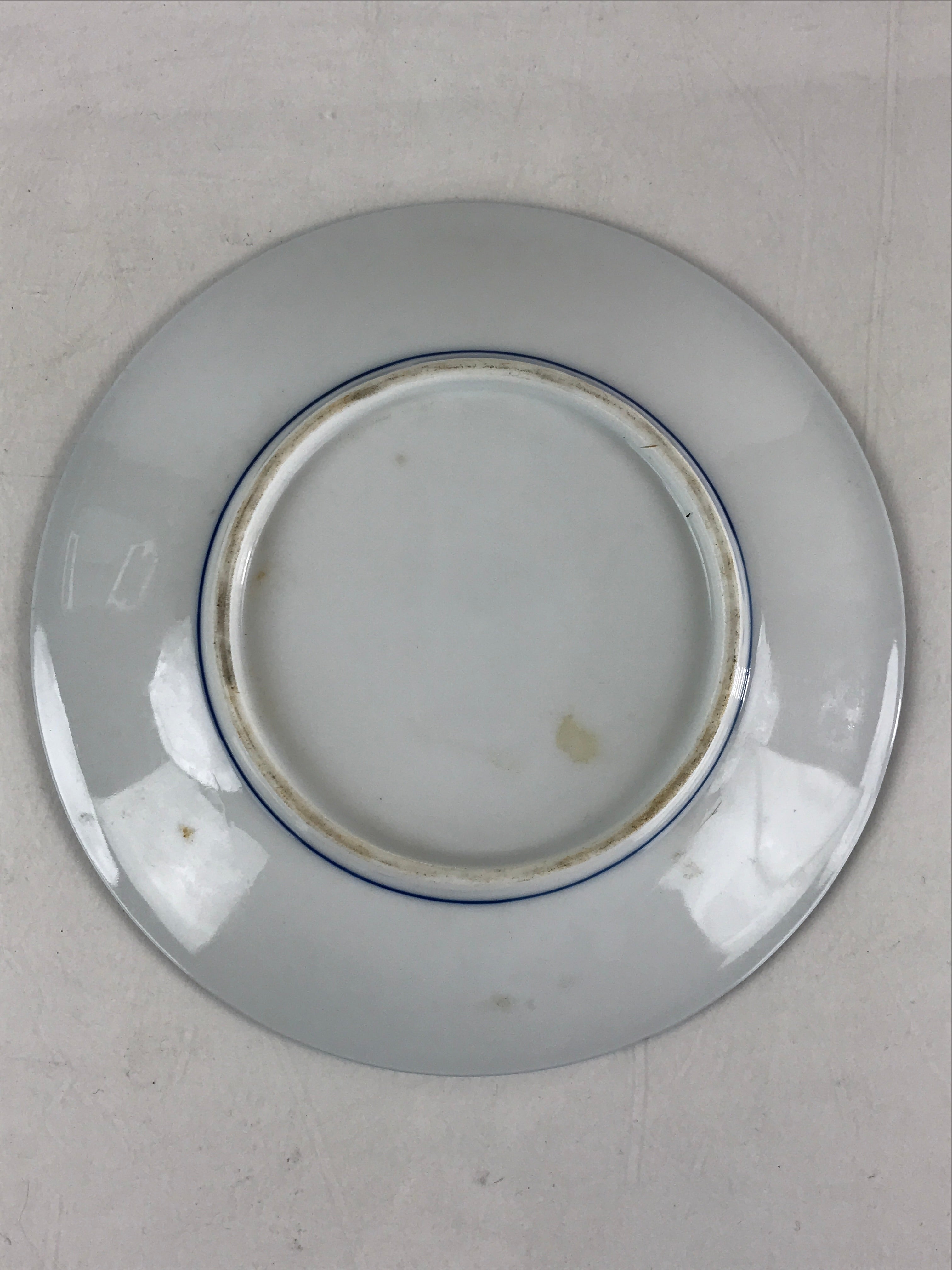 Japanese Porcelain Side Plate Vtg Pine Tree Small Plate Kozara Torizara White PY