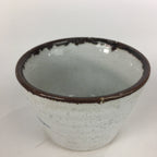Japanese Porcelain Small Bowl Kobachi Vtg Round Shape Blue Miscanthus PP718