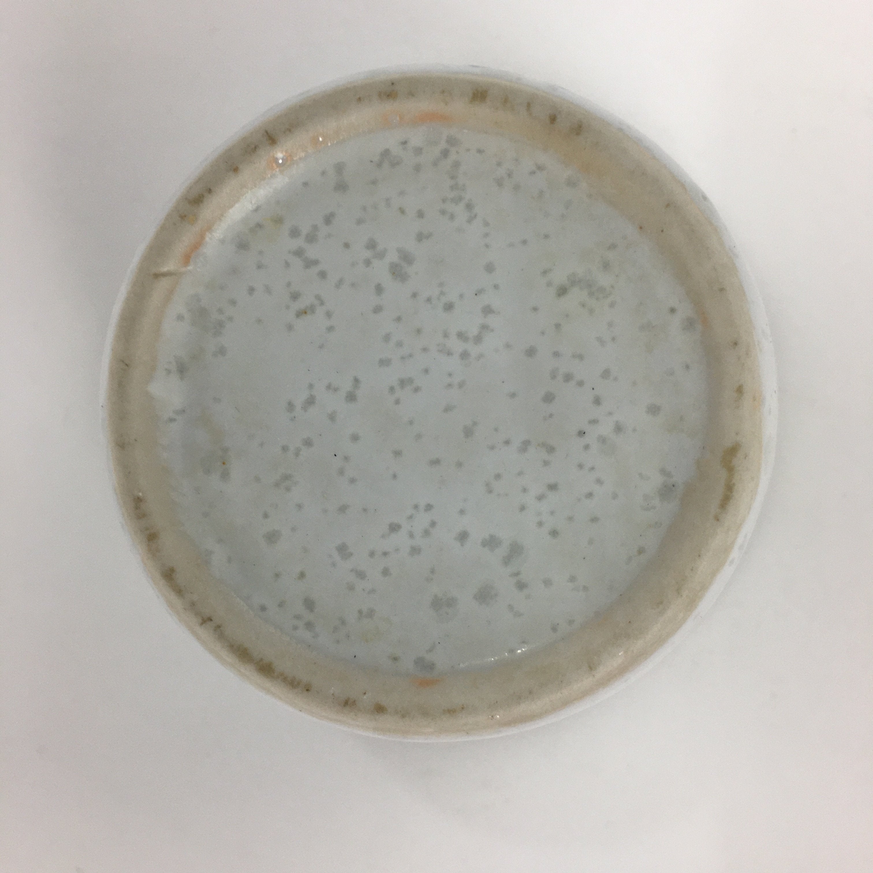 Japanese Porcelain Small Bowl Kobachi Vtg Round Shape Blue Miscanthus PP718