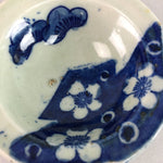 Japanese Porcelain Small Bowl Plate Vtg Kozara Floral Plum Blossom Pine PT927