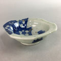 Japanese Porcelain Small Bowl Plate Vtg Kozara Floral Plum Blossom Pine PT929