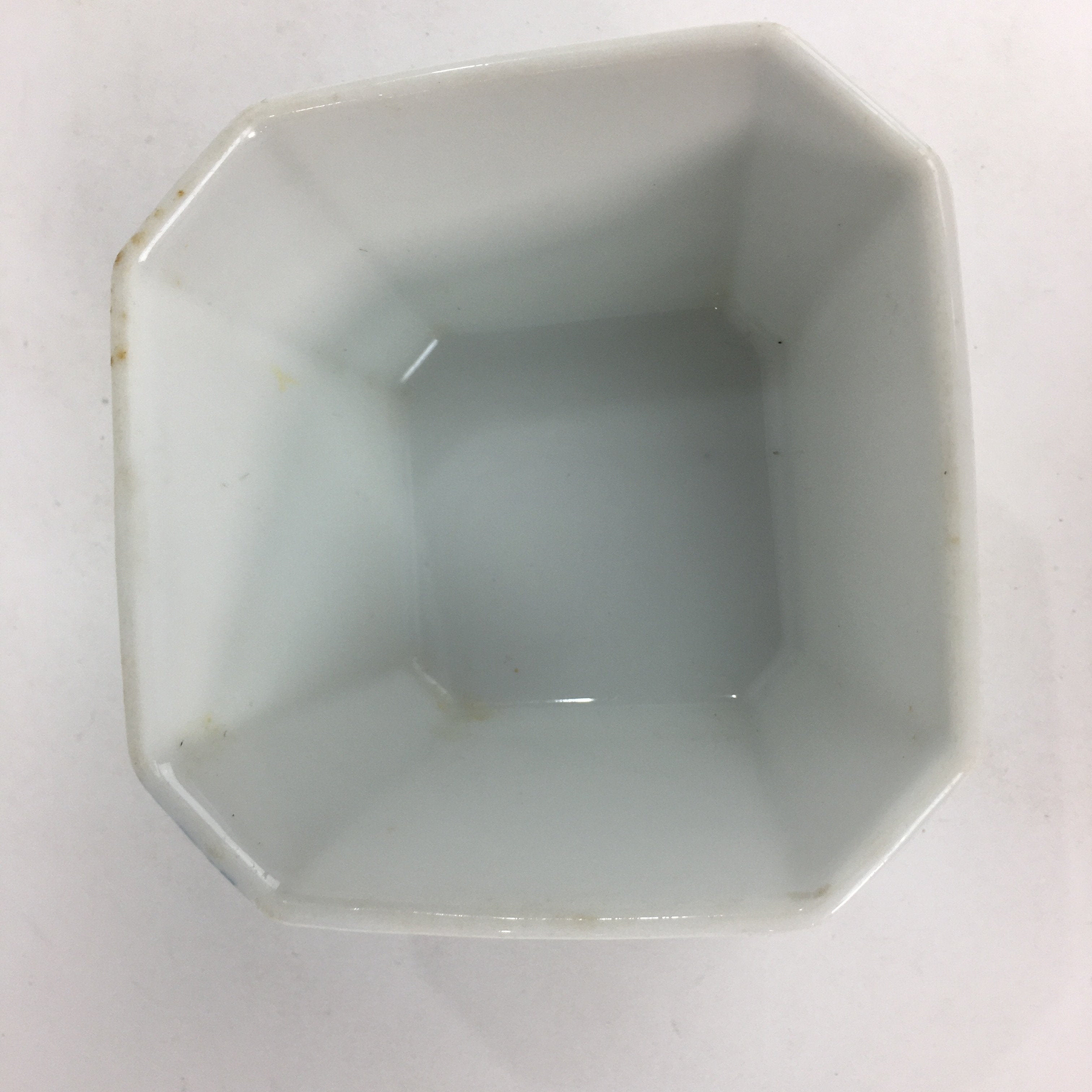 Japanese Porcelain Small Bowl Vtg Kobachi Blue Sometsuke White Flower Pattern PP
