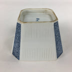 Japanese Porcelain Small Bowl Vtg Kobachi Blue Sometsuke White Flower Pattern PP