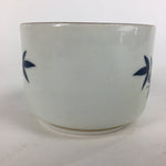 Japanese Porcelain Small Bowl Vtg Kobachi Sometsuke Nandina Tree White QT125