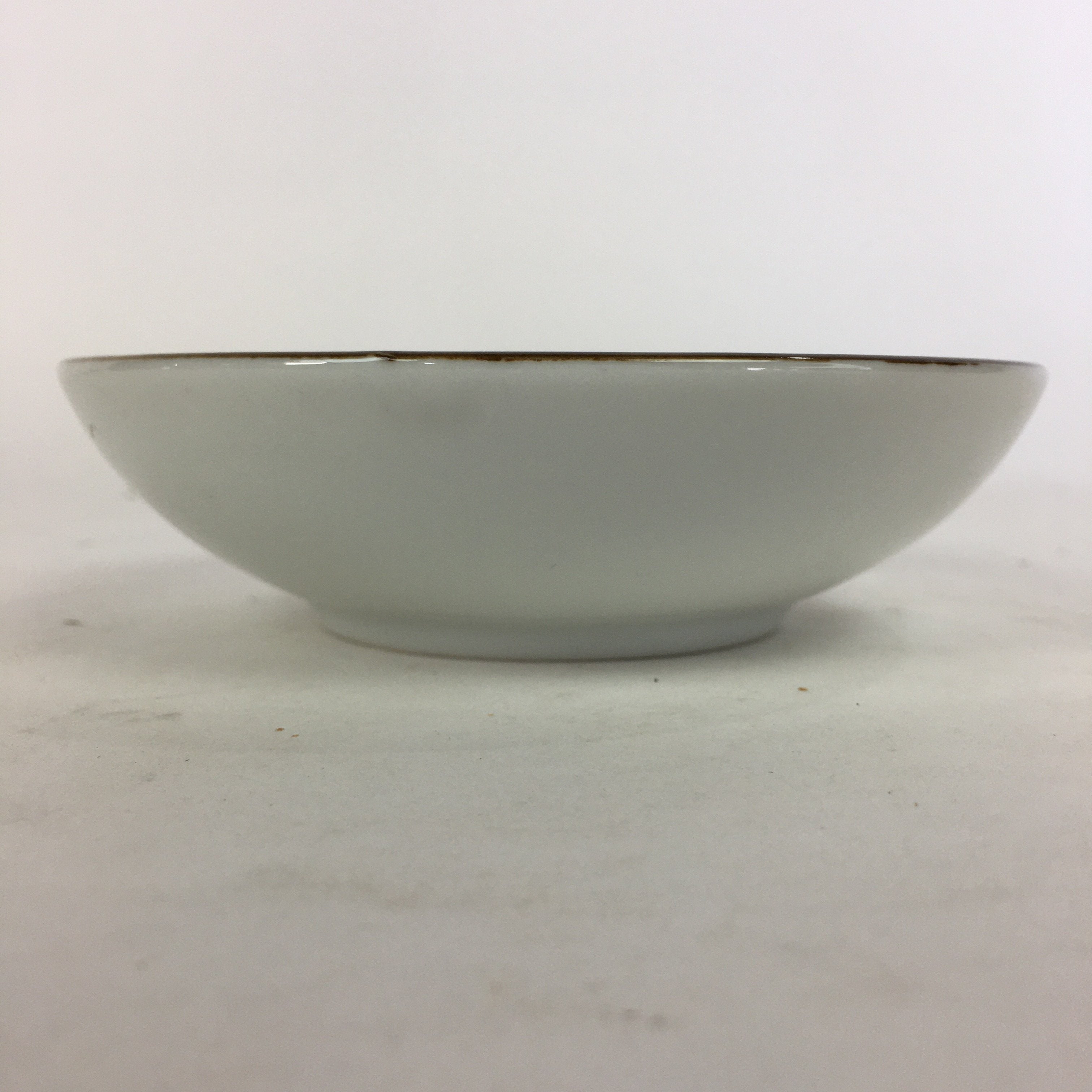 Japanese Porcelain Small Bowl Vtg Kobachi Sometsuke Small Green Polka Dots QT119