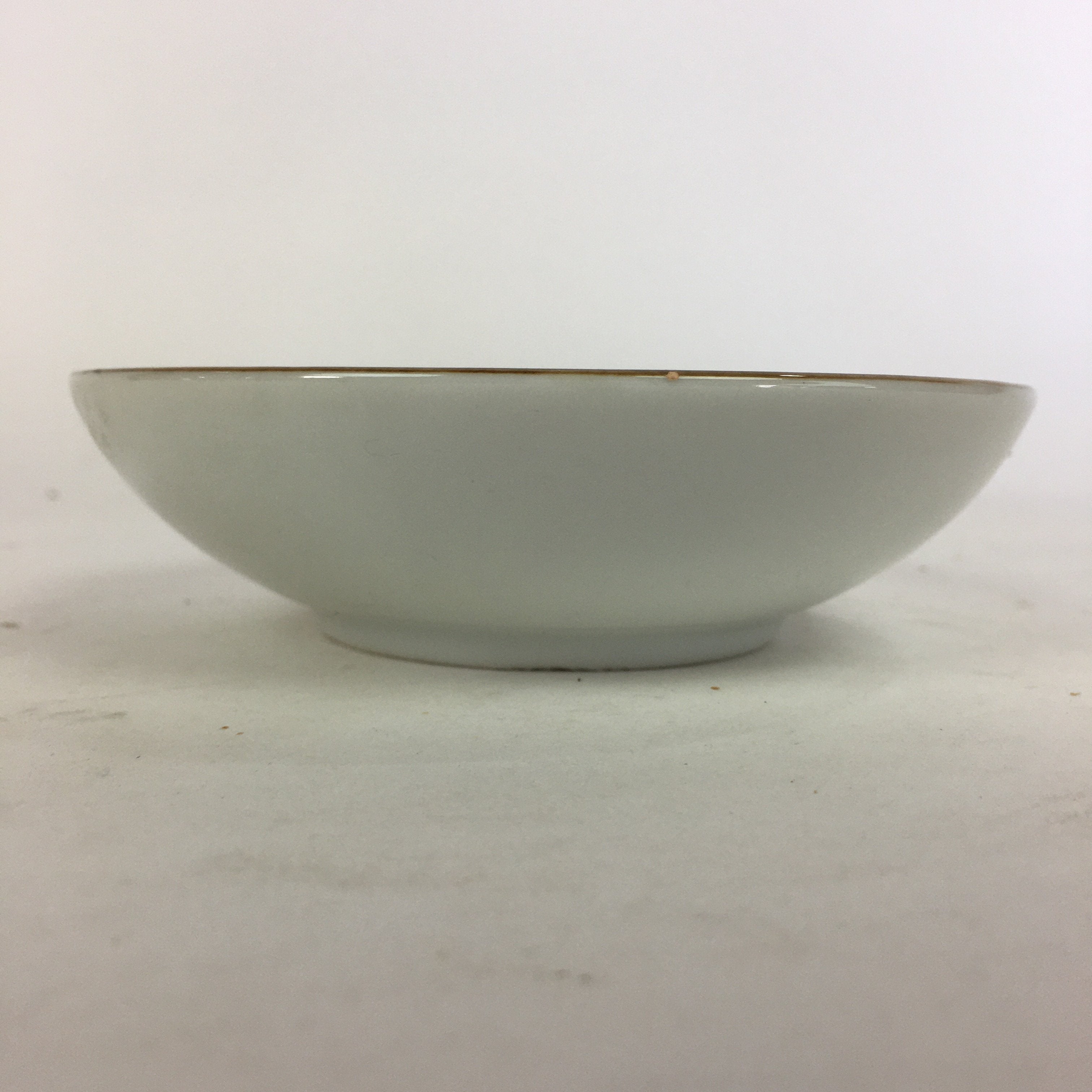 Japanese Porcelain Small Bowl Vtg Kobachi Sometsuke Small Green Polka Dots QT119