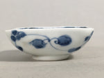 Japanese Porcelain Small Bowl Vtg Kozara Blue White Soy Sauce Dipping Dish PP410