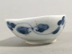 Japanese Porcelain Small Bowl Vtg Kozara Blue White Soy Sauce Dipping Dish PP410