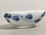 Japanese Porcelain Small Bowl Vtg Kozara Blue White Soy Sauce Dipping Dish PP410