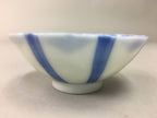 Japanese Porcelain Small Bowl Vtg Kozara Blue White Soy Sauce Dipping Dish PP43