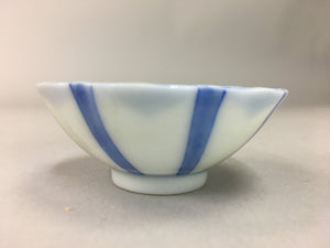 Japanese Porcelain Small Bowl Vtg Kozara Blue White Soy Sauce Dipping Dish PP43