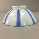 Japanese Porcelain Small Bowl Vtg Kozara Blue White Soy Sauce Dipping Dish PP47