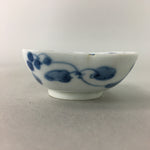 Japanese Porcelain Small Bowl Vtg Kozara Blue White Soy Sauce Dipping Dish PP94