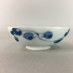 Japanese Porcelain Small Bowl Vtg Kozara Blue White Soy Sauce Dipping Dish PP94