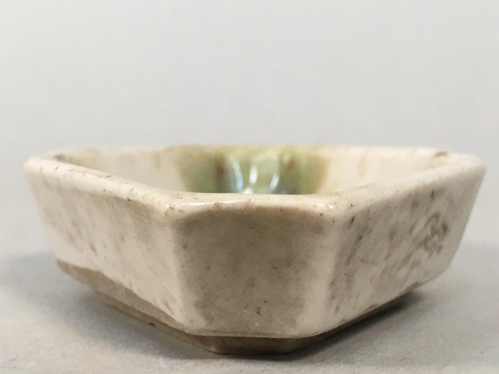 Japanese Porcelain Small Bowl Vtg Kozara Diamond Soy Sauce Dipping Dish PP418