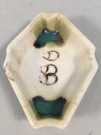 Japanese Porcelain Small Bowl Vtg Kozara Diamond Soy Sauce Dipping Dish PP422