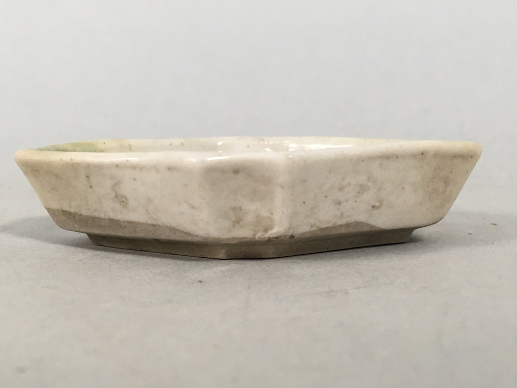 Japanese Porcelain Small Bowl Vtg Kozara Diamond Soy Sauce Dipping Dish PP423