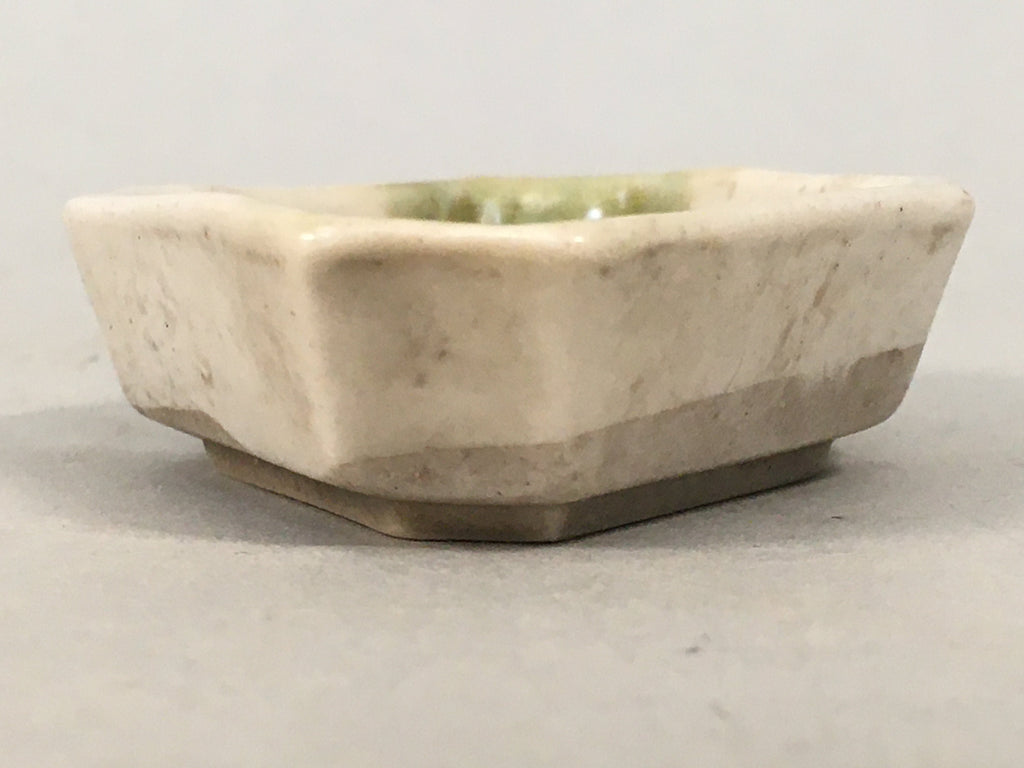 Japanese Porcelain Small Bowl Vtg Kozara Diamond Soy Sauce Dipping Dish PP423