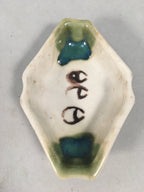 Japanese Porcelain Small Bowl Vtg Kozara Diamond Soy Sauce Dipping Dish PP426