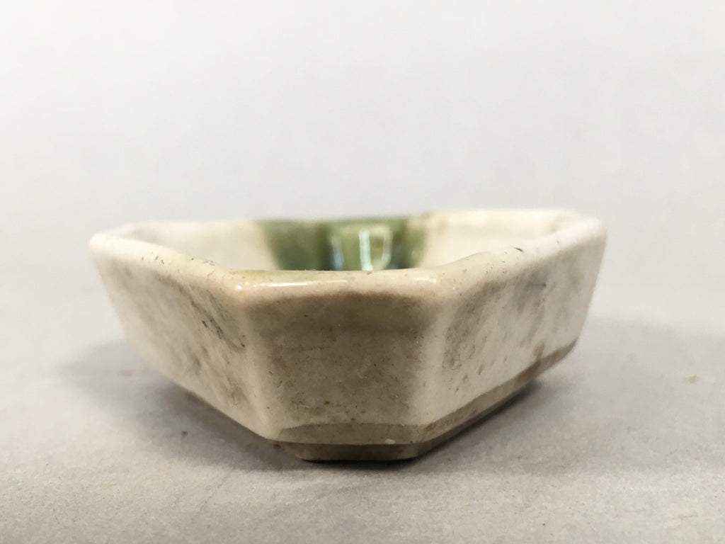 Japanese Porcelain Small Bowl Vtg Kozara Diamond Soy Sauce Dipping Dish PP427