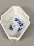 Japanese Porcelain Small Bowl Vtg Kozara Diamond Soy Sauce Dipping Dish PP431