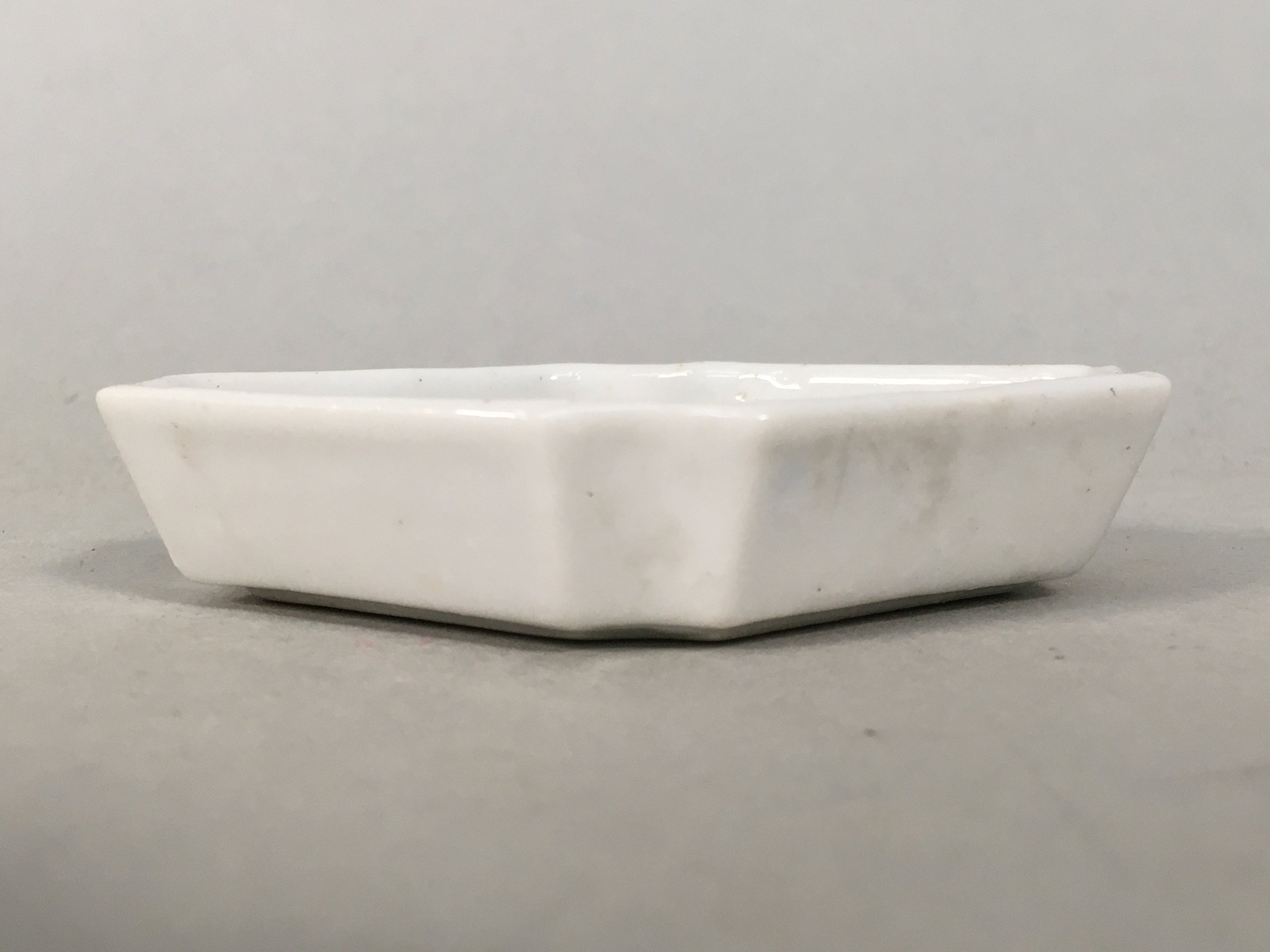 Japanese Porcelain Small Bowl Vtg Kozara Diamond Soy Sauce Dipping Dish PP433