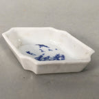 Japanese Porcelain Small Bowl Vtg Kozara Diamond Soy Sauce Dipping Dish PP433