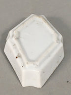 Japanese Porcelain Small Bowl Vtg Kozara Diamond Soy Sauce Dipping Dish PP434