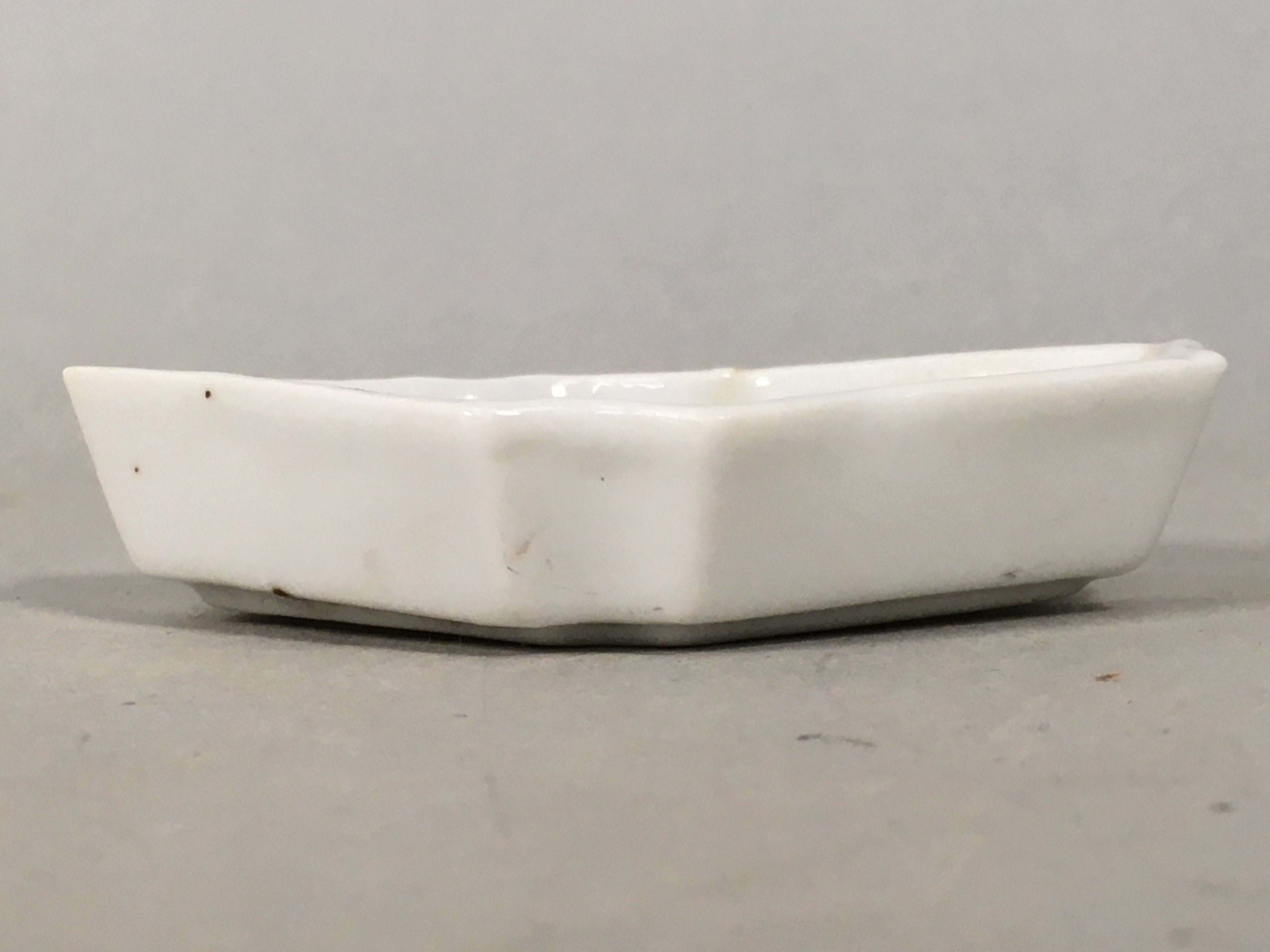 Japanese Porcelain Small Bowl Vtg Kozara Diamond Soy Sauce Dipping Dish PP434