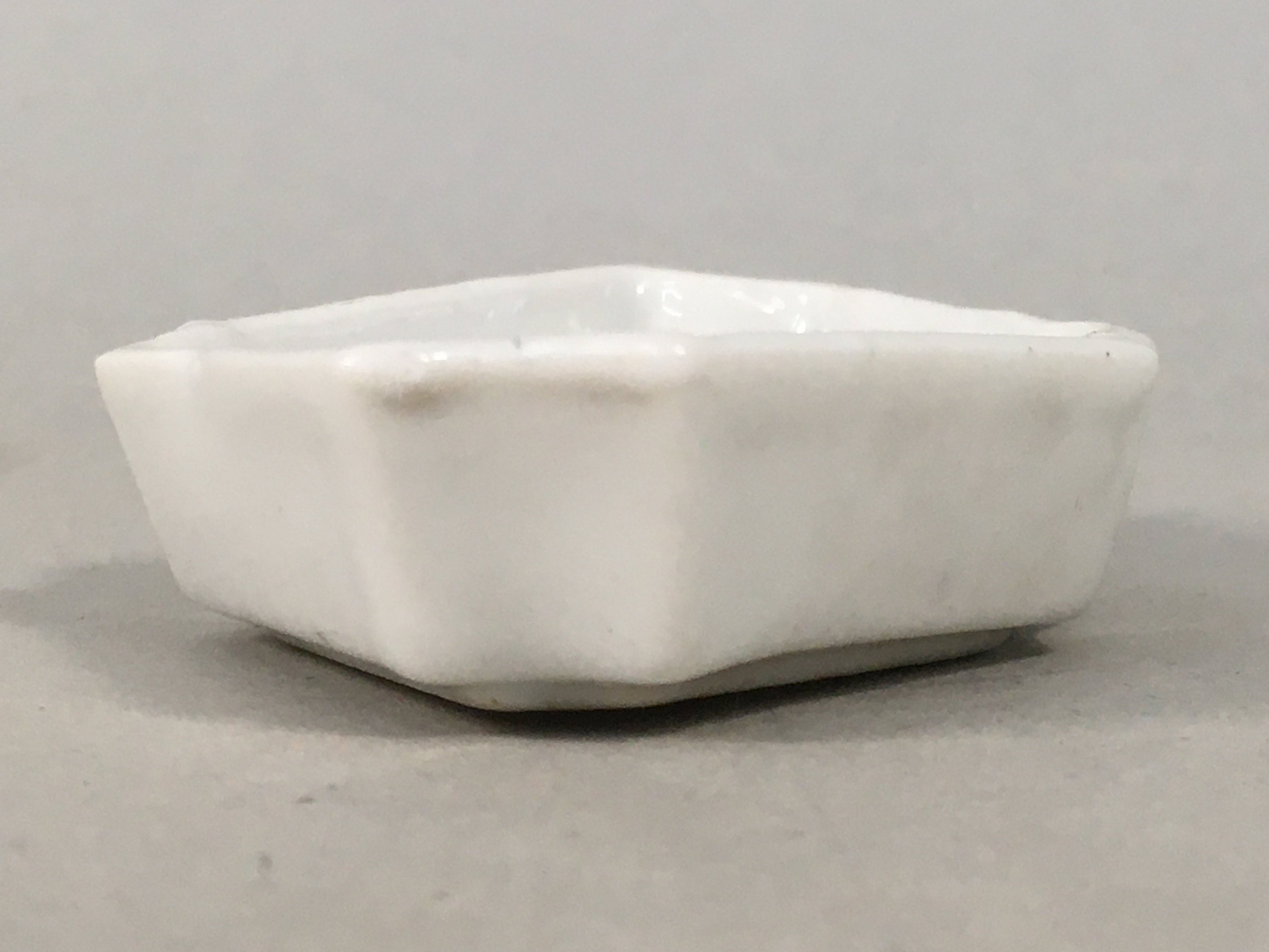 Japanese Porcelain Small Bowl Vtg Kozara Diamond Soy Sauce Dipping Dish PP434