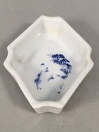 Japanese Porcelain Small Bowl Vtg Kozara Diamond Soy Sauce Dipping Dish PP434