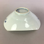 Japanese Porcelain Small Bowl Vtg Kozara White Blue Yajirobei PP465