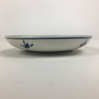 Japanese Porcelain Small Plate Kozara Vtg Blue Flower Dandelion Kozara PP801