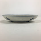 Japanese Porcelain Small Plate Kozara Vtg Blue Flower Dandelion Kozara PP801