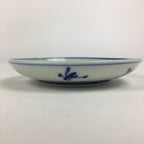 Japanese Porcelain Small Plate Kozara Vtg Blue Flower Dandelion Kozara PP803