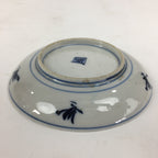 Japanese Porcelain Small Plate Kozara Vtg Blue Flower Dandelion Kozara PP805