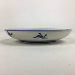 Japanese Porcelain Small Plate Kozara Vtg Blue Flower Dandelion Kozara PP806