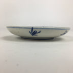 Japanese Porcelain Small Plate Kozara Vtg Blue Flower Dandelion Kozara PP808