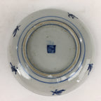 Japanese Porcelain Small Plate Kozara Vtg Blue Flower Dandelion Kozara PP808