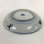 Japanese Porcelain Small Plate Kozara Vtg Blue Flower Dandelion Kozara PP808